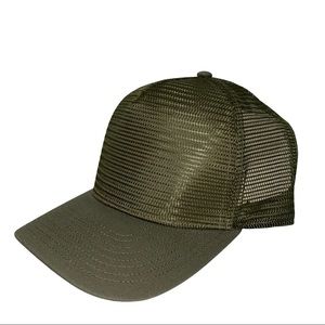Pacific Headwear ORIGINAL 5-Panel Mesh Overlay Trucker Snapback Cap Hat P724.